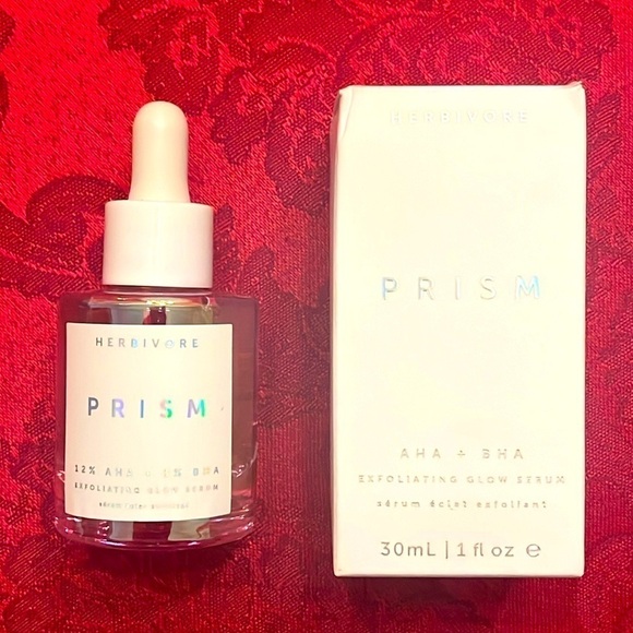 Brand New Herbivore Prism 12% AHA + 3% BHA Exfoliating Glow Serum Lightweight - Picture 2 of 14